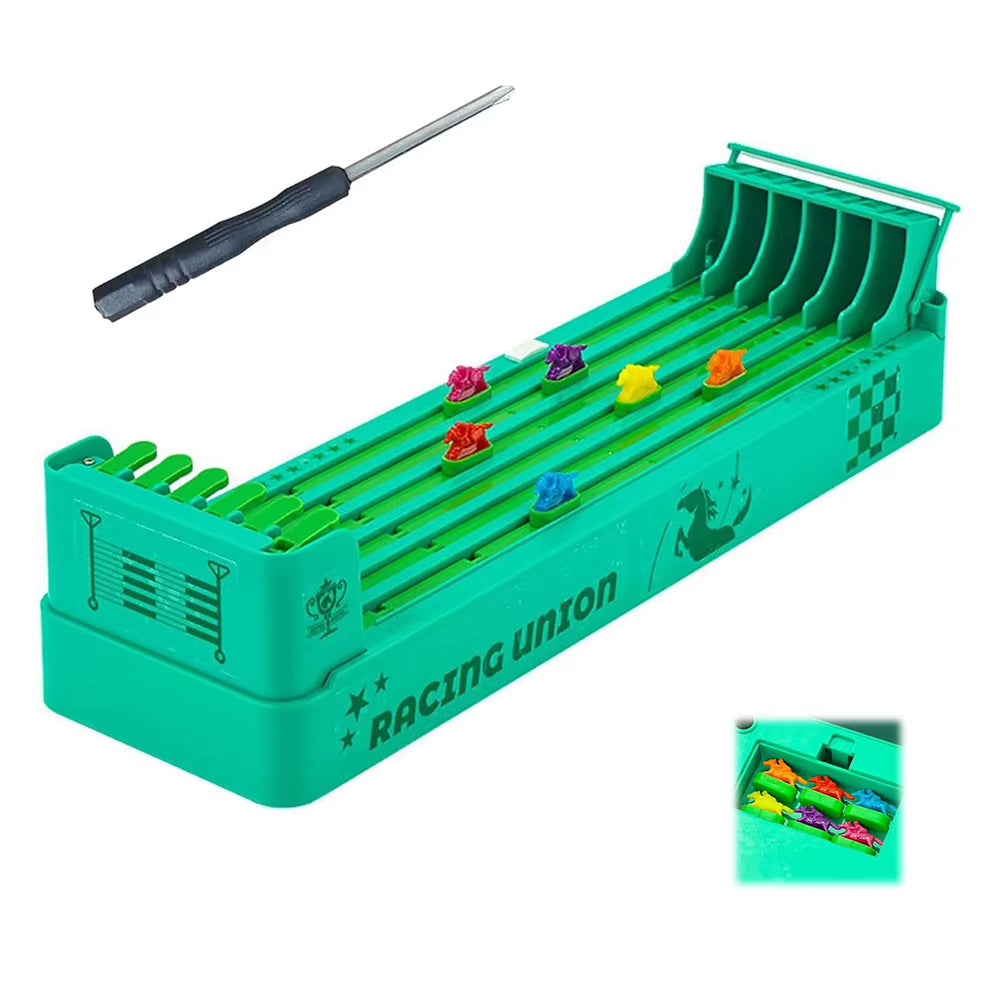 Classic Battery-Powered Horse Racing Board Game for Family and Friends Interaction