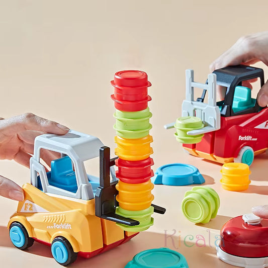 Interactive Educational Parent-Child Matching Game: Crazy Forklift Training for Kids